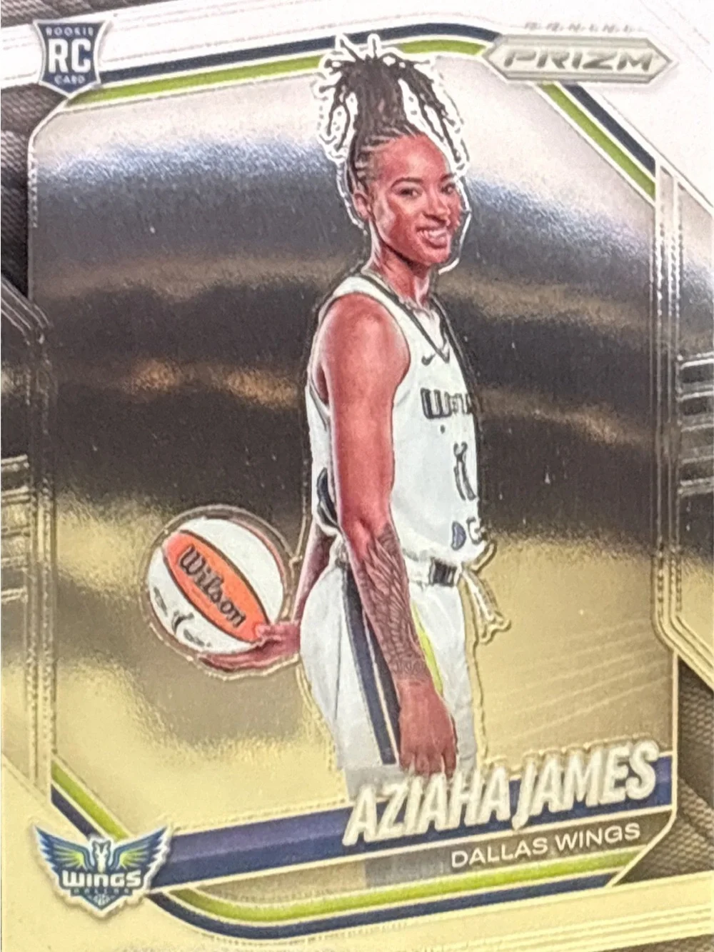 Panini Prizm Azziaha James Rookie Basketball Card